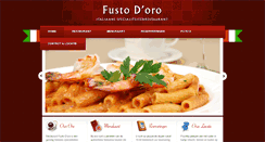 Desktop Screenshot of fustodoro.nl